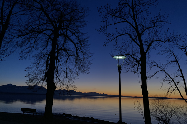 Promenadeweg am Chiemsee Deutschland