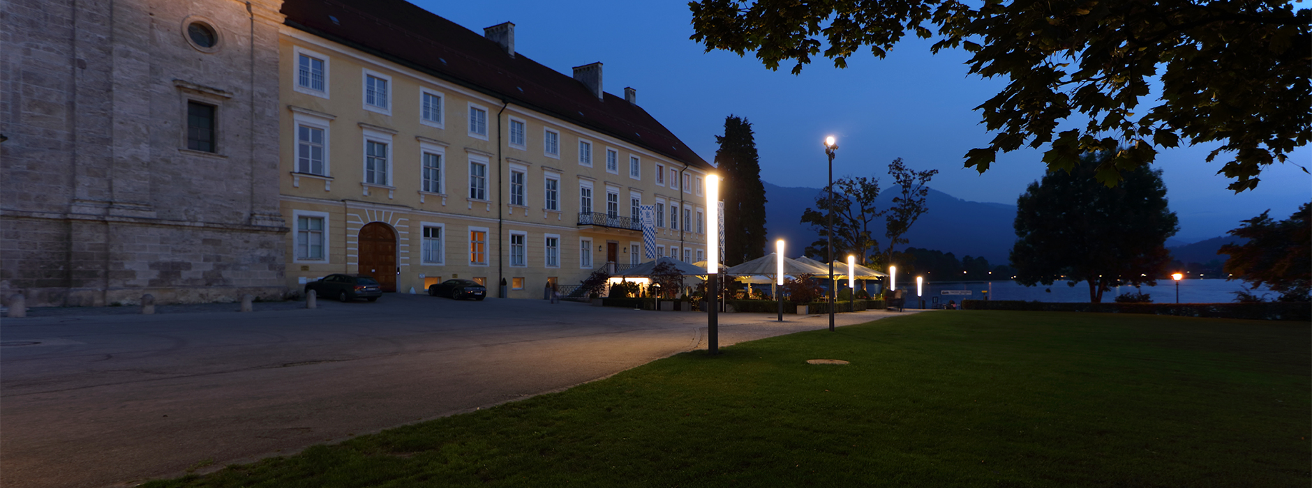 Promenadeweg am Chiemsee Deutschland