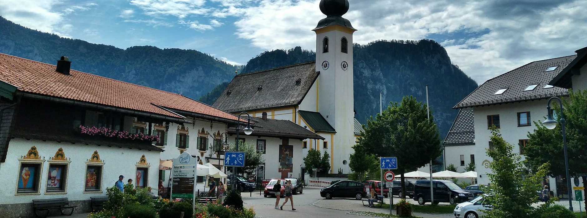 Promenadeweg am Chiemsee Deutschland